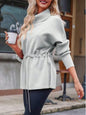 Women’s Turtleneck Fleece Sweatshirt FitiqueFit