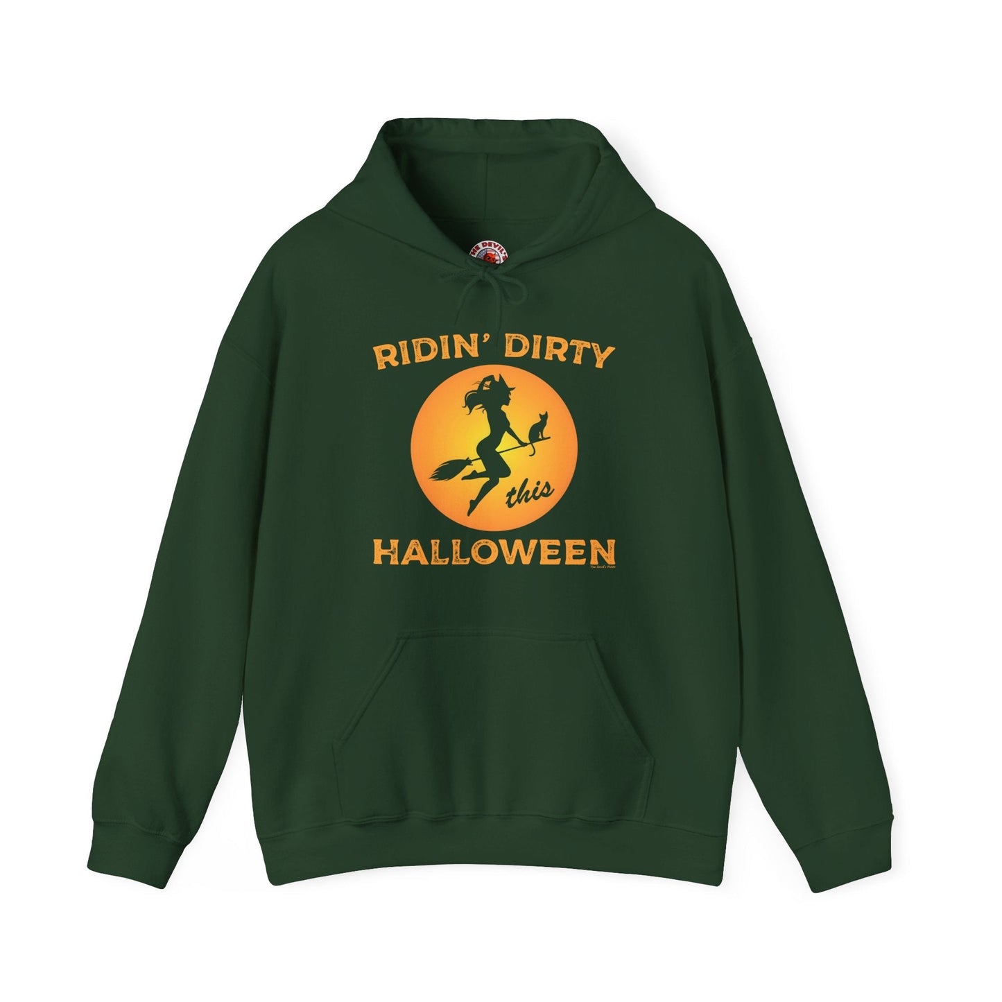 Ridin' Dirty This Halloween Hooded Sweatshirt The Devil's Pickle