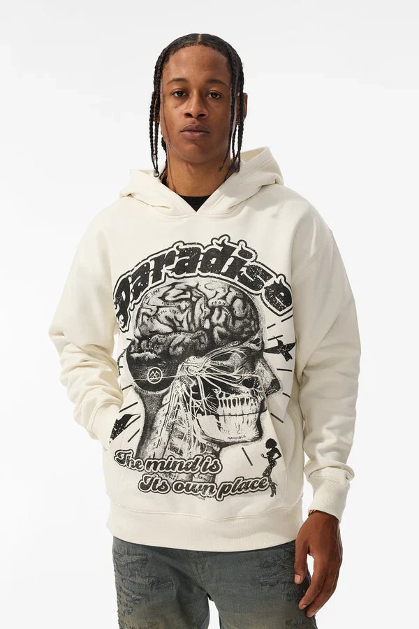 Jordan Craig Cranial Paradise Pullover - Bone Denim Exchange