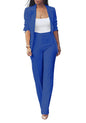 Pure Long Sleeveless Simple Draping Wide Leg Casual Suit See size chart under “more details” The Fashion Celestial