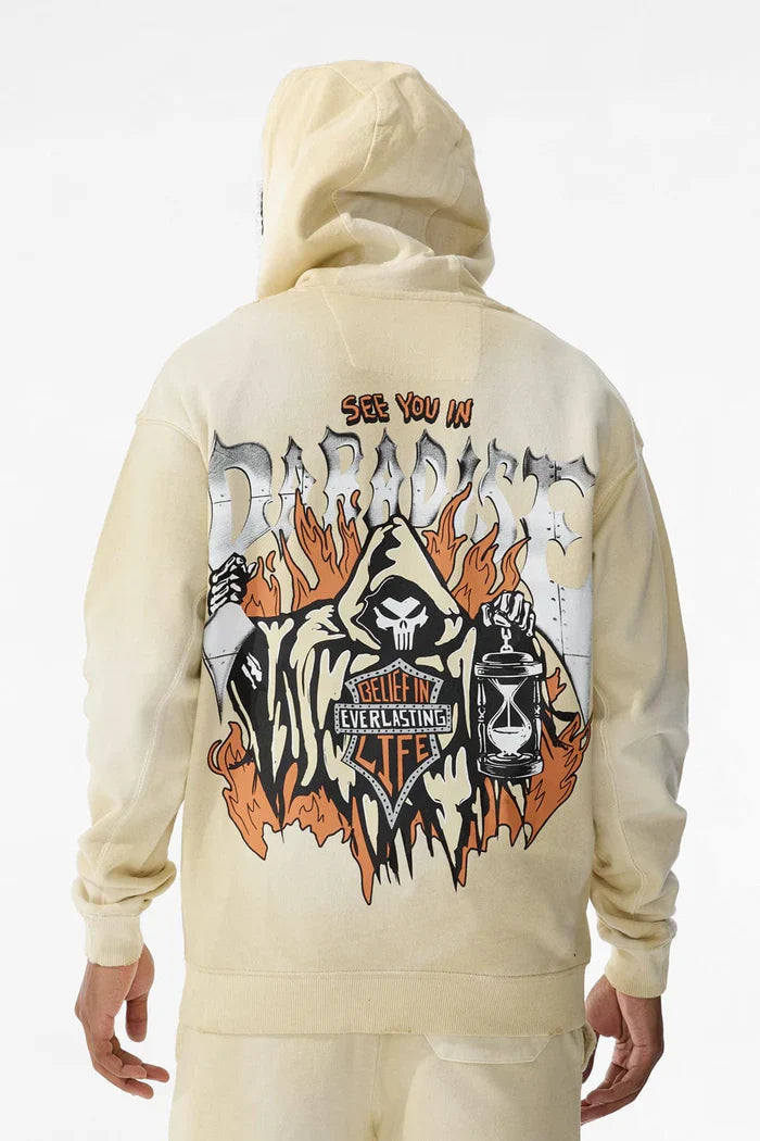 Jordan Craig Afterlife Pullover Hoodie - Khaki Denim Exchange