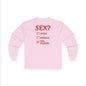 Sex? Yes, Please Long Sleeve Tee The Devil's Pickle