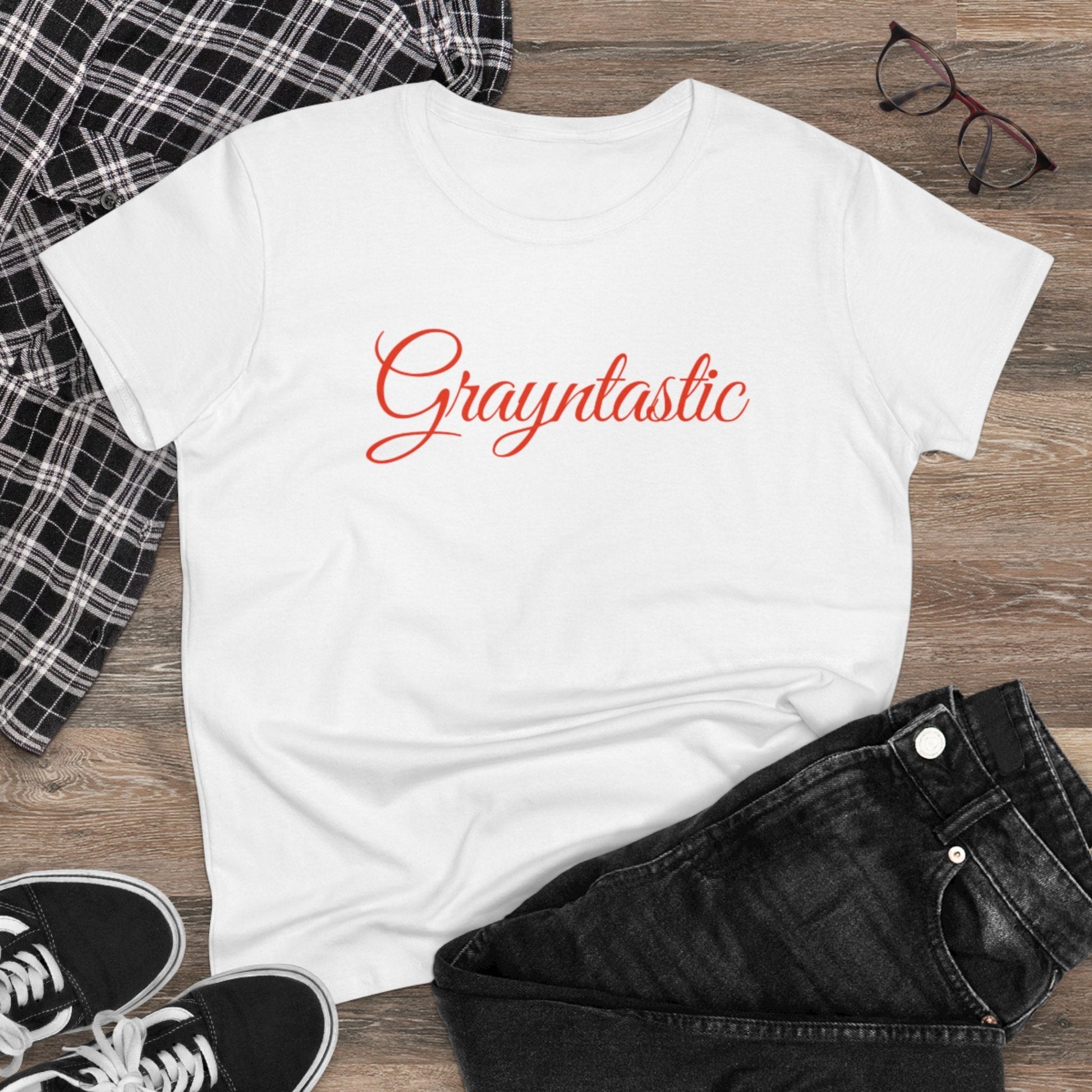 Women's Midweight Cotton Tee Grayceful LLC