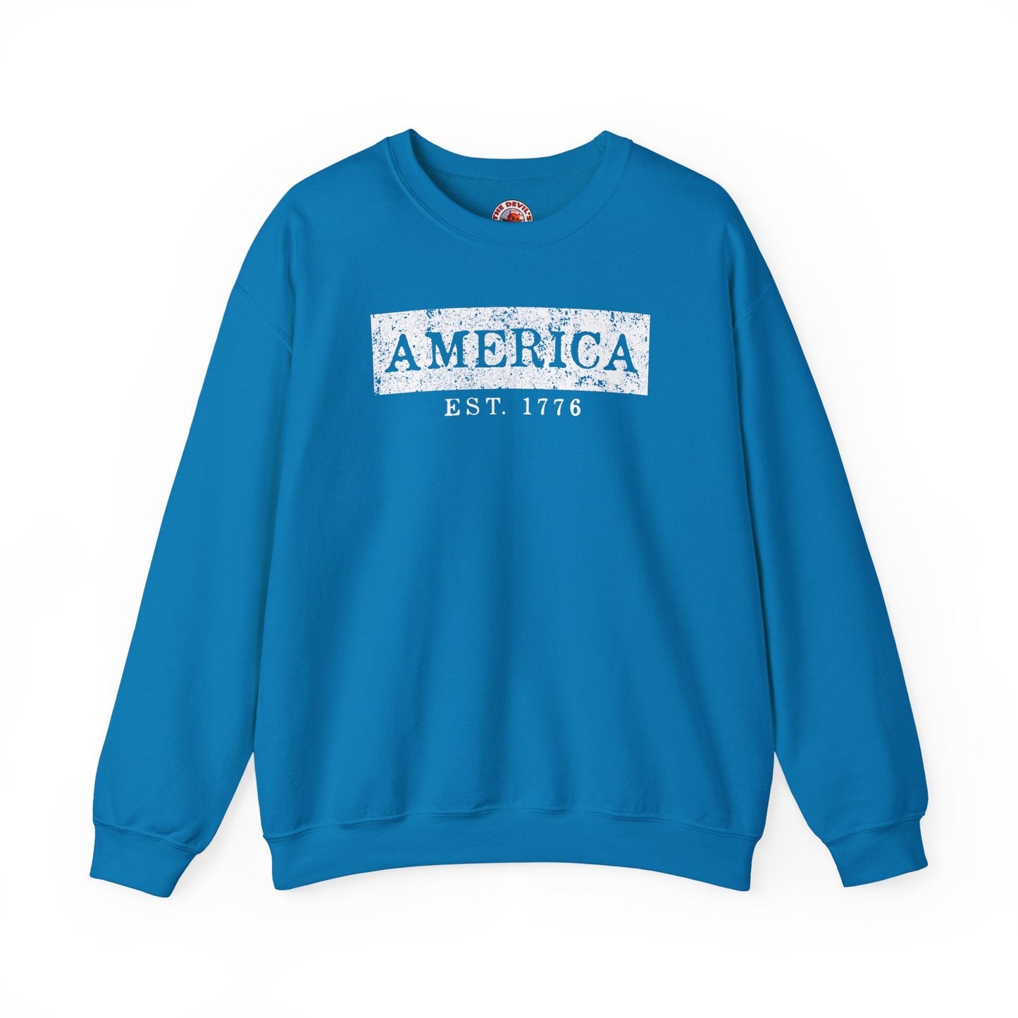 America Est. 1776 Crewneck Sweatshirt The Devil's Pickle