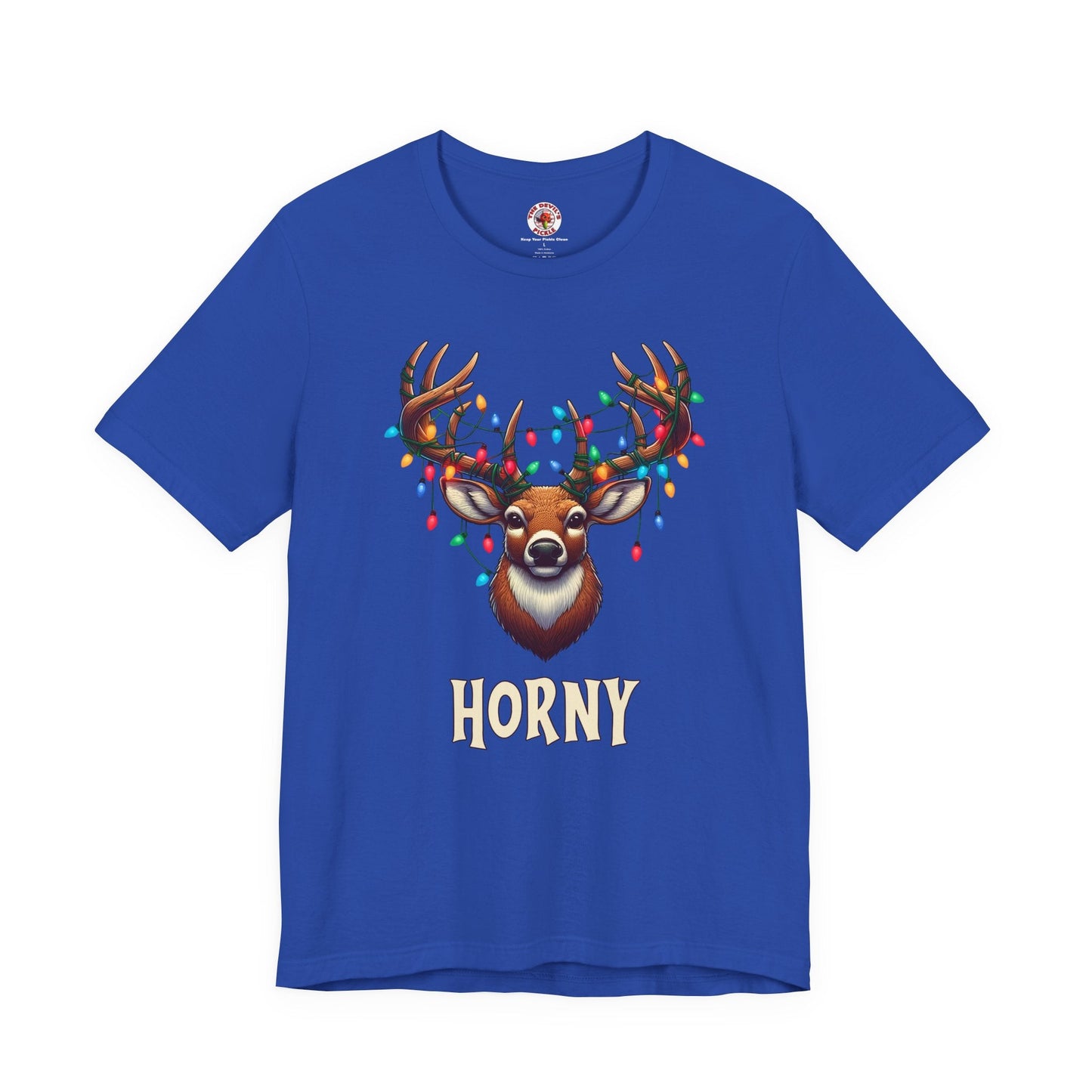 Horny Reindeer T-Shirt The Devil's Pickle
