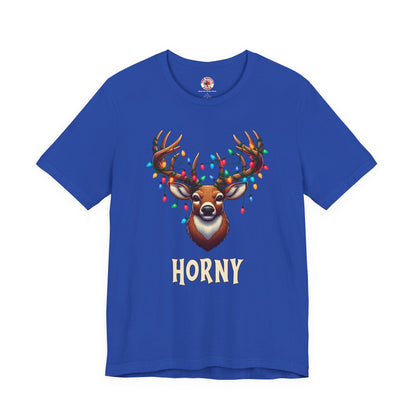 Horny Reindeer T-Shirt The Devil's Pickle