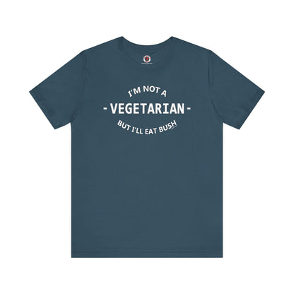 I'm Not A Vegetarian T-Shirt The Devil's Pickle