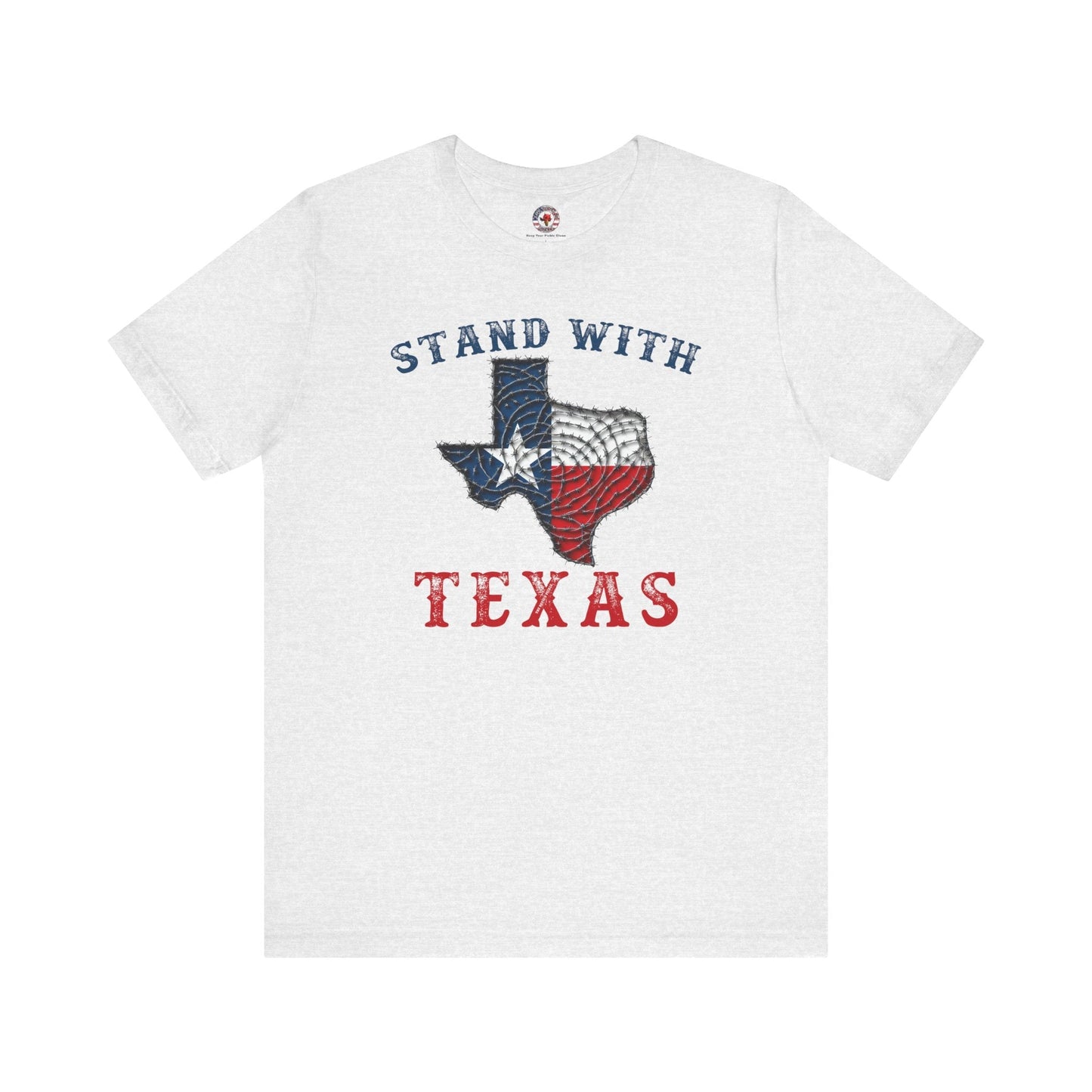 Stand With Texas T-Shirt The Devil's Pickle