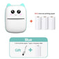 Compact and Colorful Mini Thermal Printer: Bluetooth Wireless Portable Pocket Label Maker for Stickers