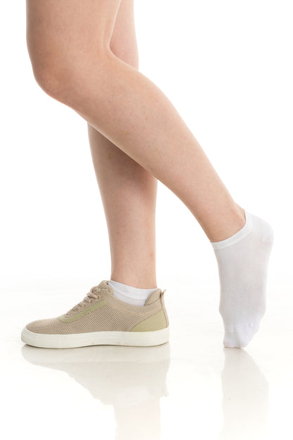 Women’s Bamboo Ankle Socks 3-Pack – Mixed Colors Soft Thin Low-Cut Socks Bambooven