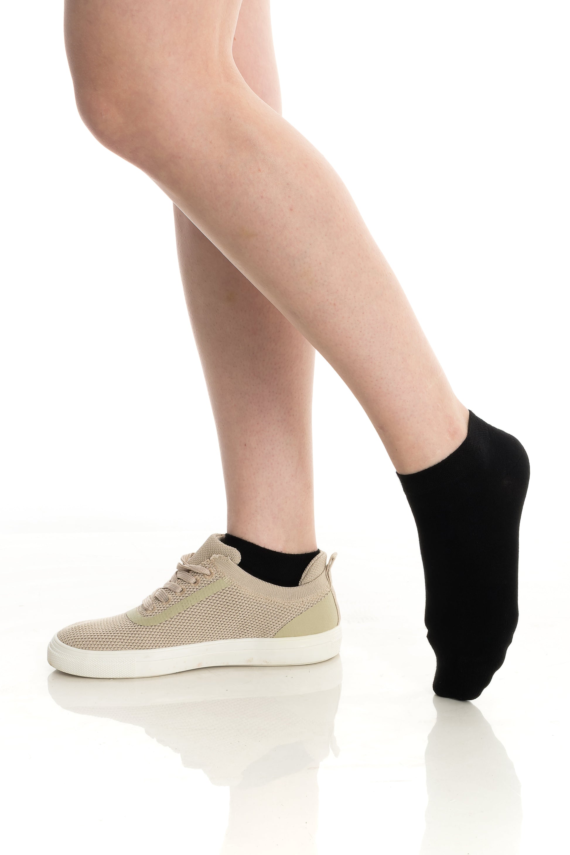 Women’s Bamboo Ankle Socks 6-Pack – Mixed Colors Soft Thin Low-Cut Socks Bambooven
