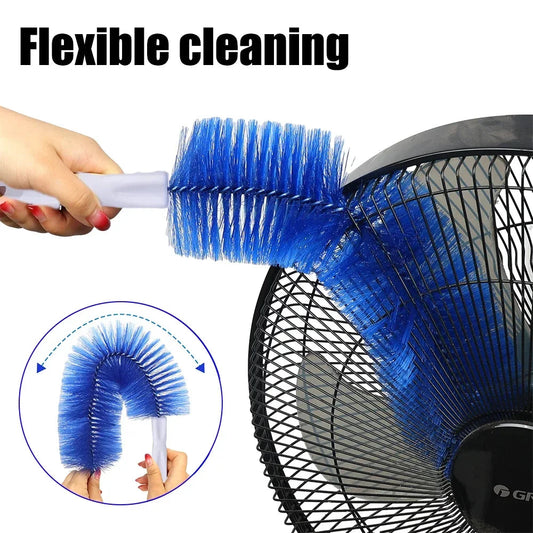 Fan Brush Bendable Microfibre Duster Household Dust Remover Cleanning Brush for Air-conditioner Furniture Shutter Car Cleaner V.I.P Digital Presence