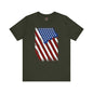Distressed American Flag T-Shirt The Devil's Pickle