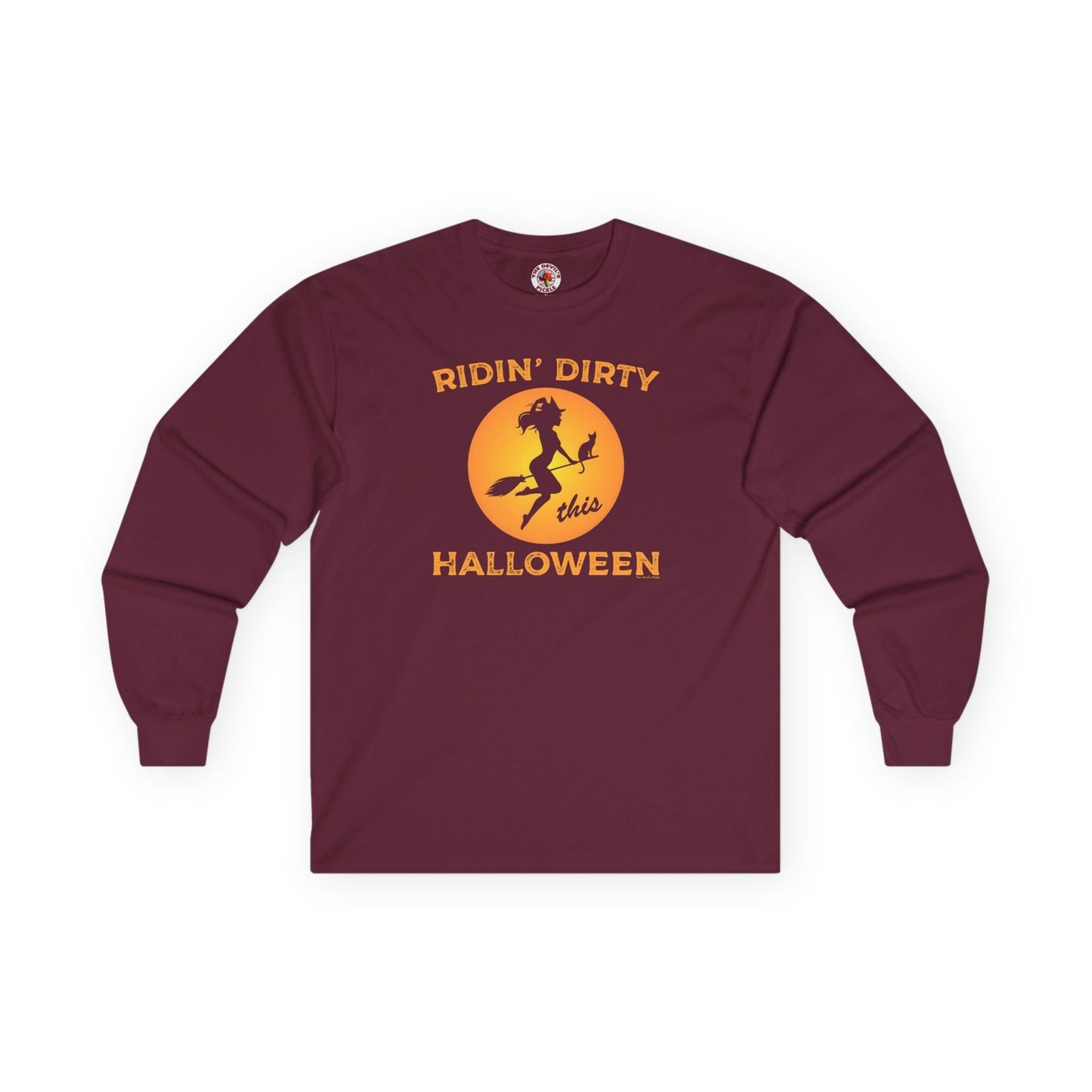 Ridin' Dirty This Halloween Long Sleeve Tee The Devil's Pickle