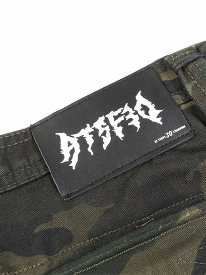 Men's Camouflage Cargo Jeans New Era Fashion LLc