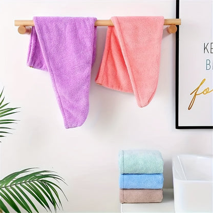 Microfiber Hair Towel Quick Drying Hair Wrap Towel Super Absorbent Hair Drying Cap Soft Headband NovaCart