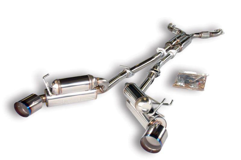 HKS Full Dual Hi-Power Titanium Tip Catback Exhaust FR SPORT
