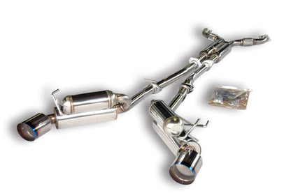 HKS Full Dual Hi-Power Titanium Tip Catback Exhaust FR SPORT