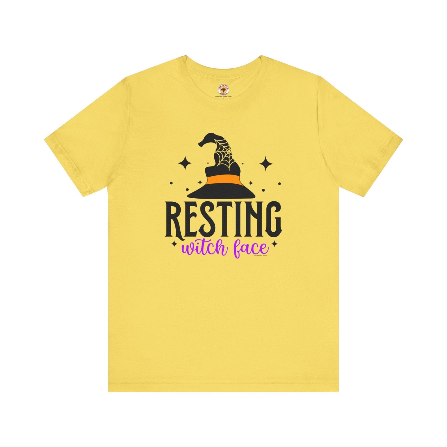 Resting Witch Face T-Shirt The Devil's Pickle
