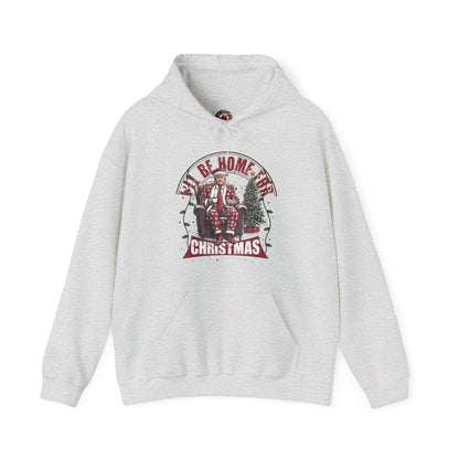 I'll Be Home For Christmas Hooded Sweatshirt The Devil's Pickle