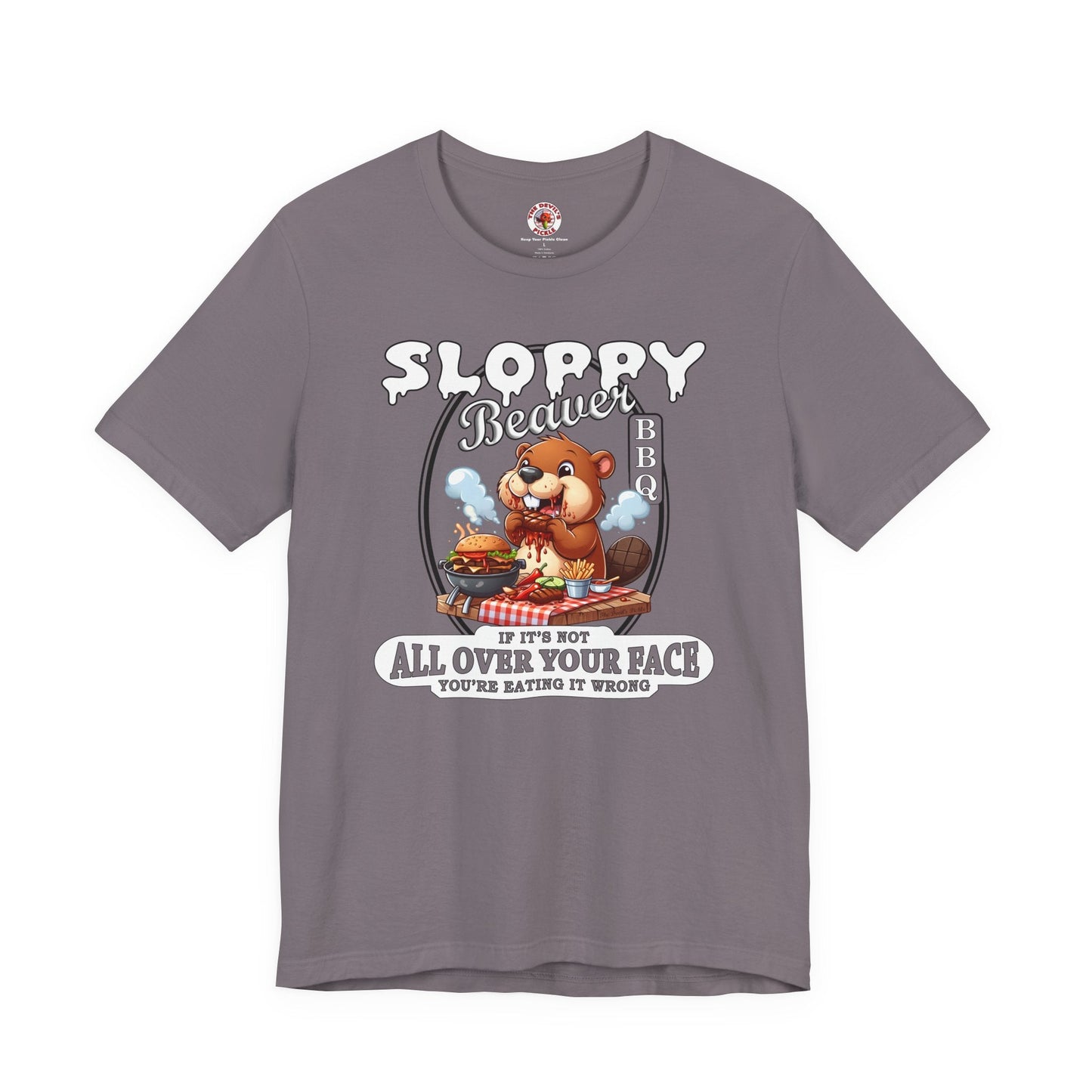 Sloppy Beaver BBQ T-Shirt The Devil's Pickle