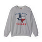 Stand With Texas Crewneck Sweatshirt The Devil's Pickle