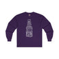 Beer Bottle of Words Long Sleeve Tee The Devil's Pickle