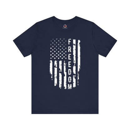 Freedom American Flag T-Shirt The Devil's Pickle