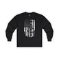 Freedom American Flag Long Sleeve Tee The Devil's Pickle