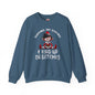 Snitches Get Stitches Crewneck Sweatshirt The Devil's Pickle