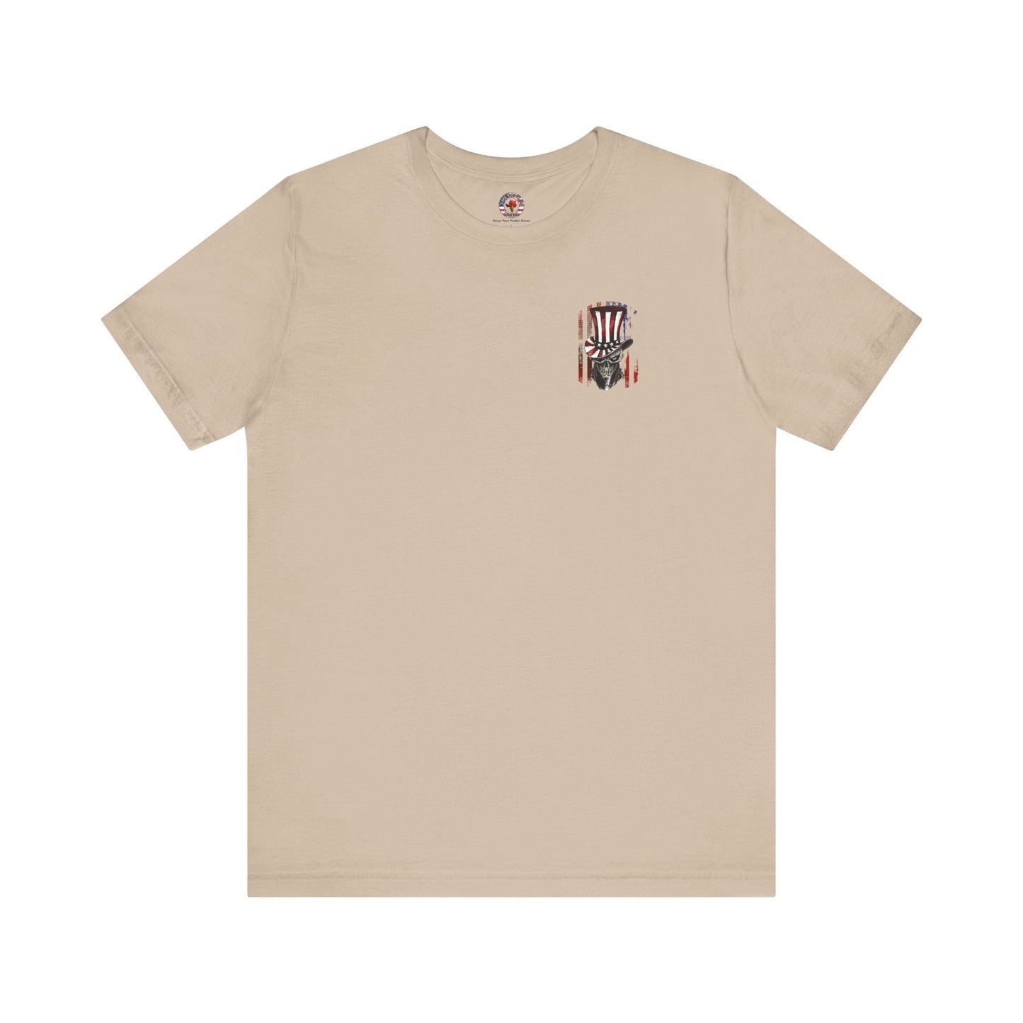 Patriotic Skull T-Shirt The Devil's Pickle