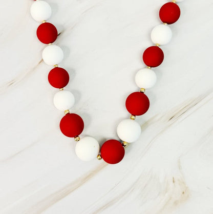 Champion Of The Game Ball Bead Necklace Shop Style & More | Fresh Looks, Everyday Deals & Free Shipping