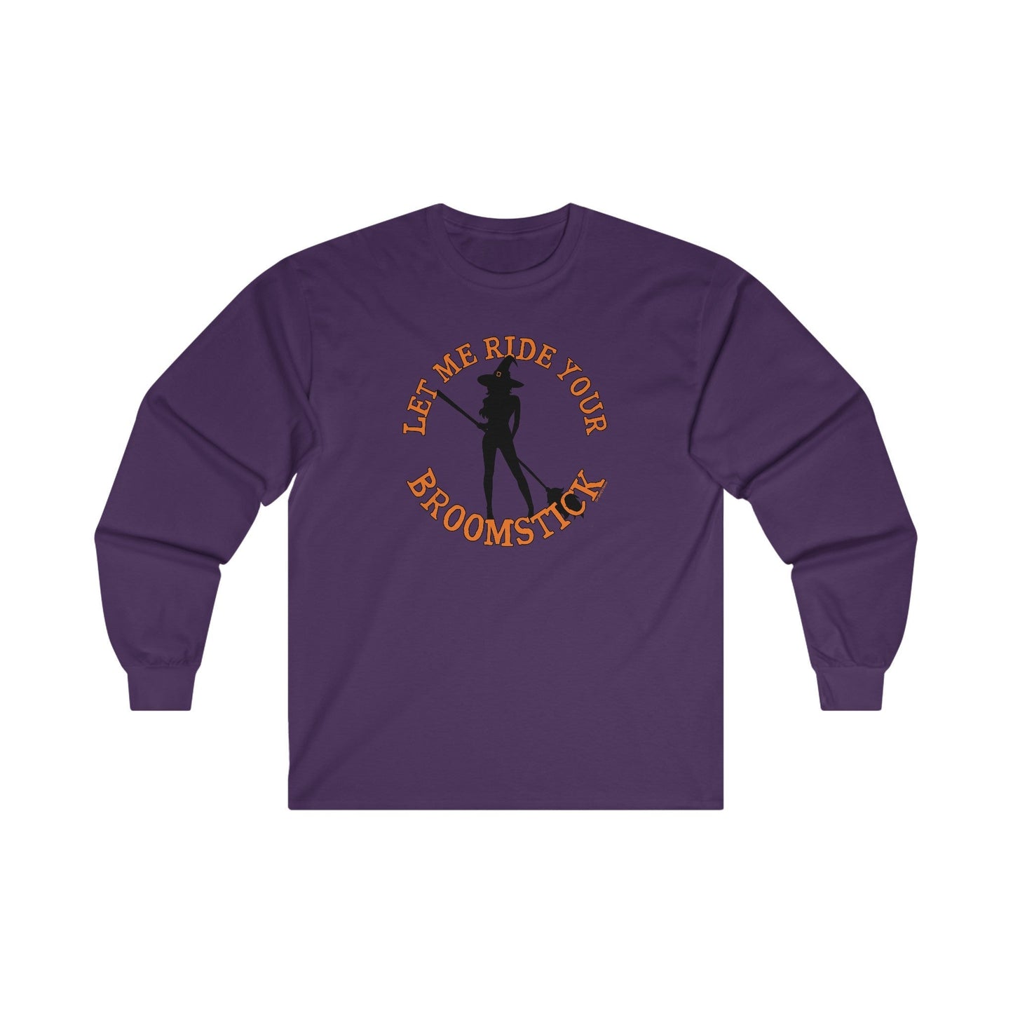 Let Me Ride Your Broomstick Long Sleeve Tee The Devil's Pickle