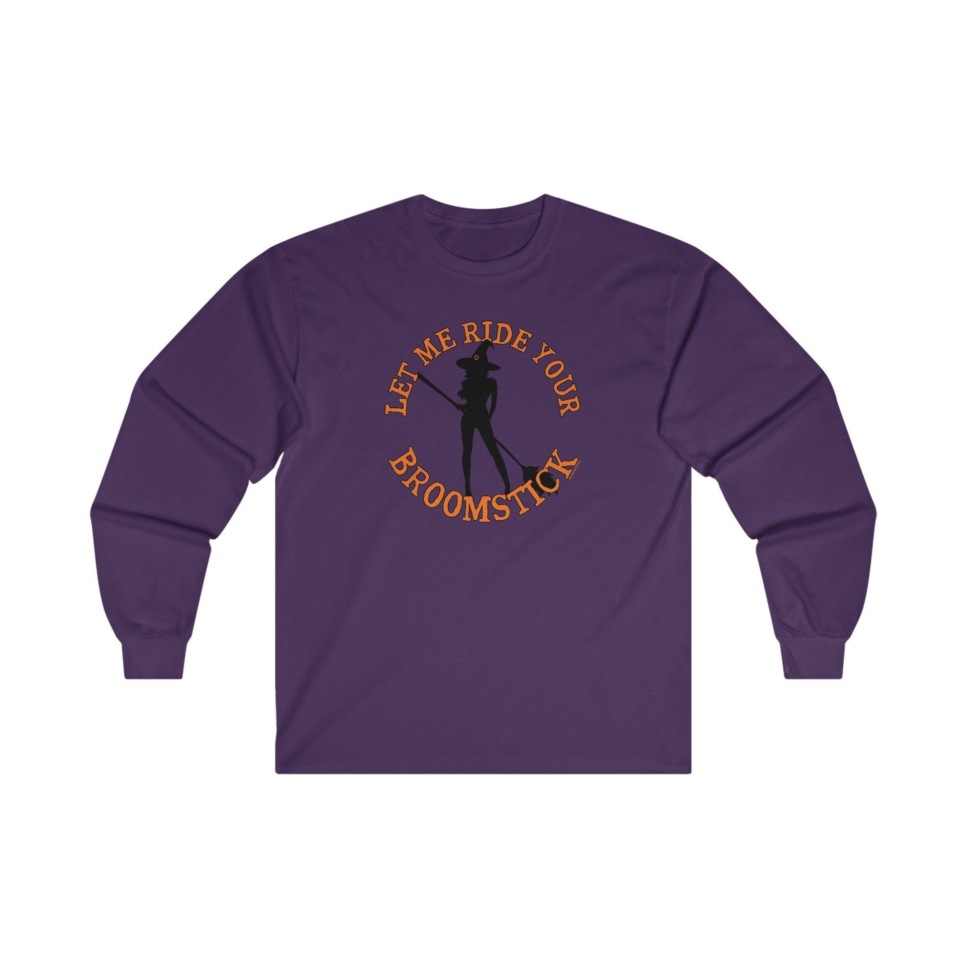 Let Me Ride Your Broomstick Long Sleeve Tee The Devil's Pickle