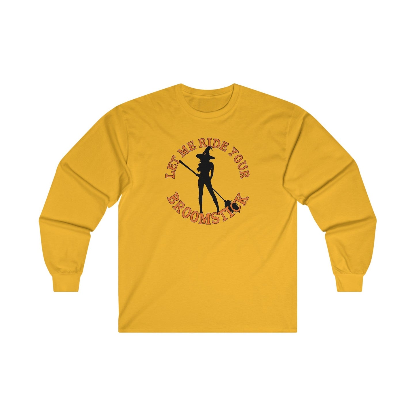 Let Me Ride Your Broomstick Long Sleeve Tee The Devil's Pickle
