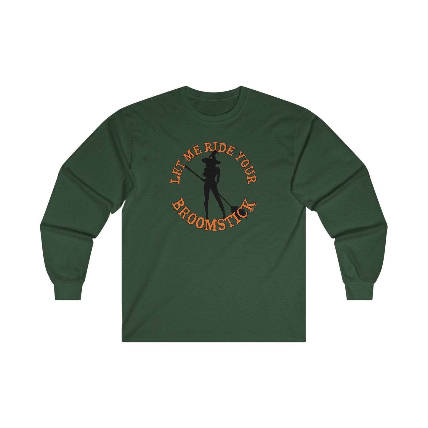Let Me Ride Your Broomstick Long Sleeve Tee The Devil's Pickle