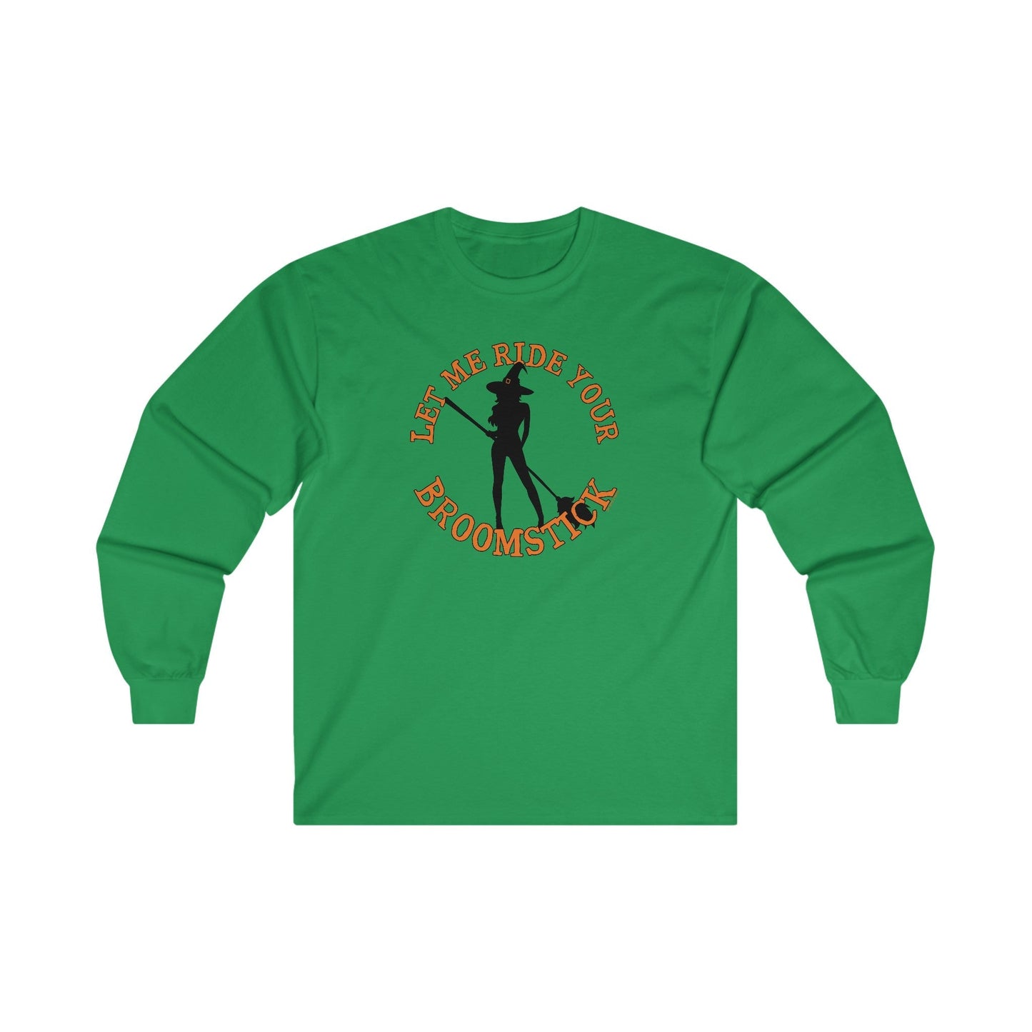 Let Me Ride Your Broomstick Long Sleeve Tee The Devil's Pickle