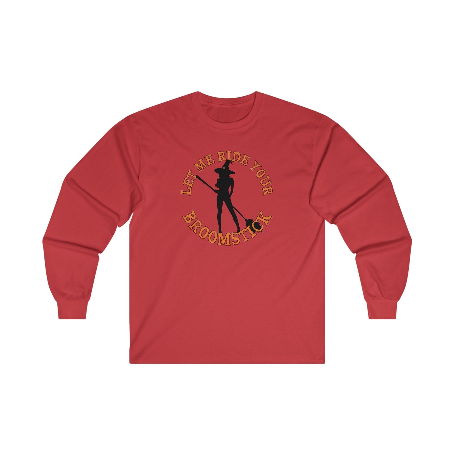 Let Me Ride Your Broomstick Long Sleeve Tee The Devil's Pickle