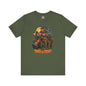 Axe Wielding Zombie Trick or Treat T-Shirt The Devil's Pickle