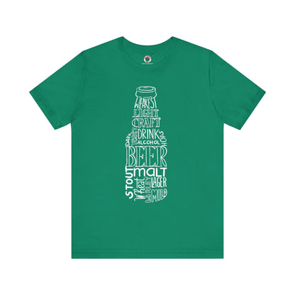 Beer Bottle of Words T-Shirt The Devil's Pickle