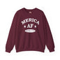 Merica AF Crewneck Sweatshirt The Devil's Pickle