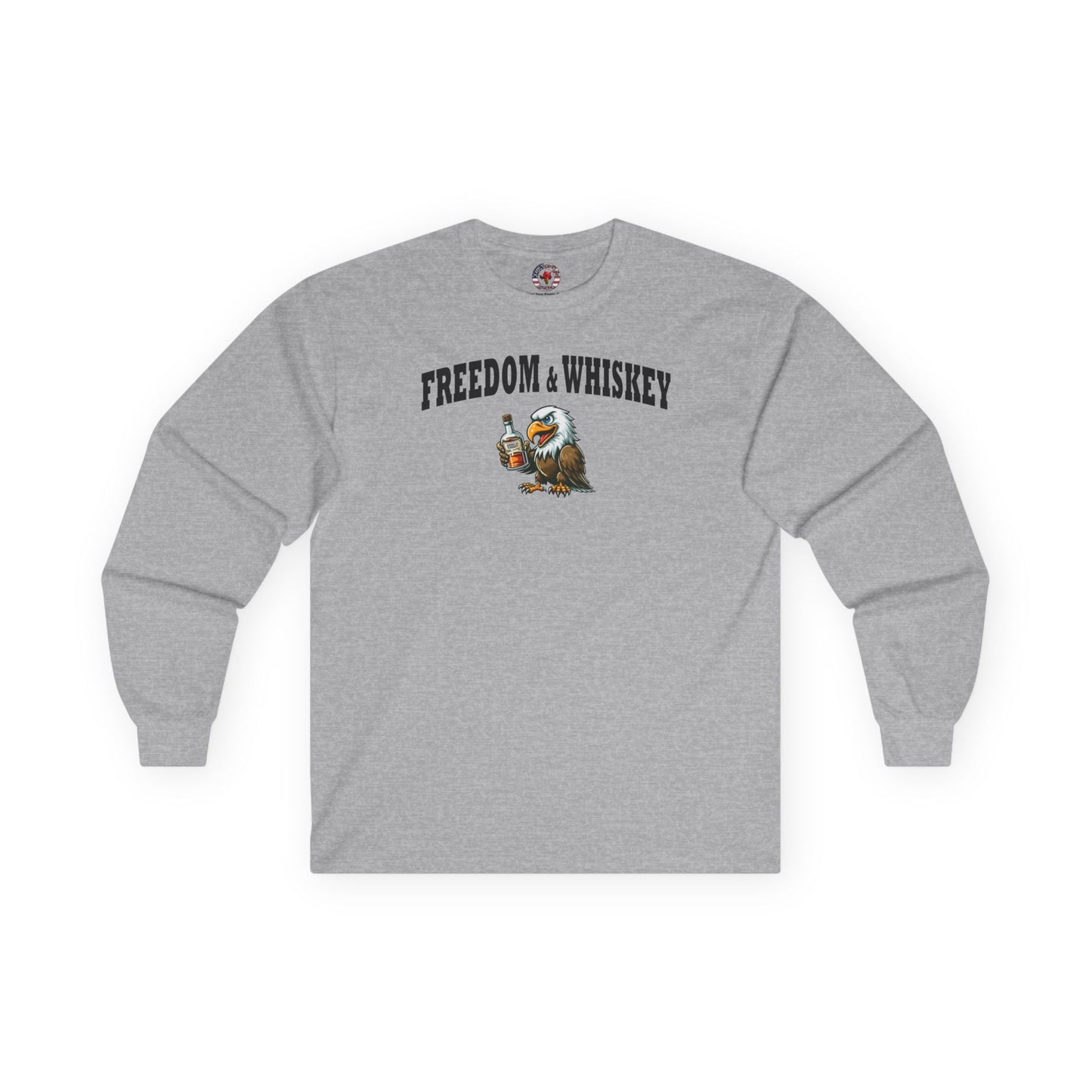 Freedom & Whiskey Long Sleeve Tee The Devil's Pickle