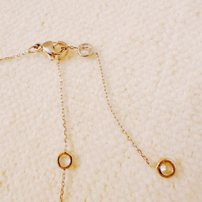 A Dozen Of Bezel Sparkle Station Necklace Shop Style & More | Fresh Looks, Everyday Deals & Free Shipping