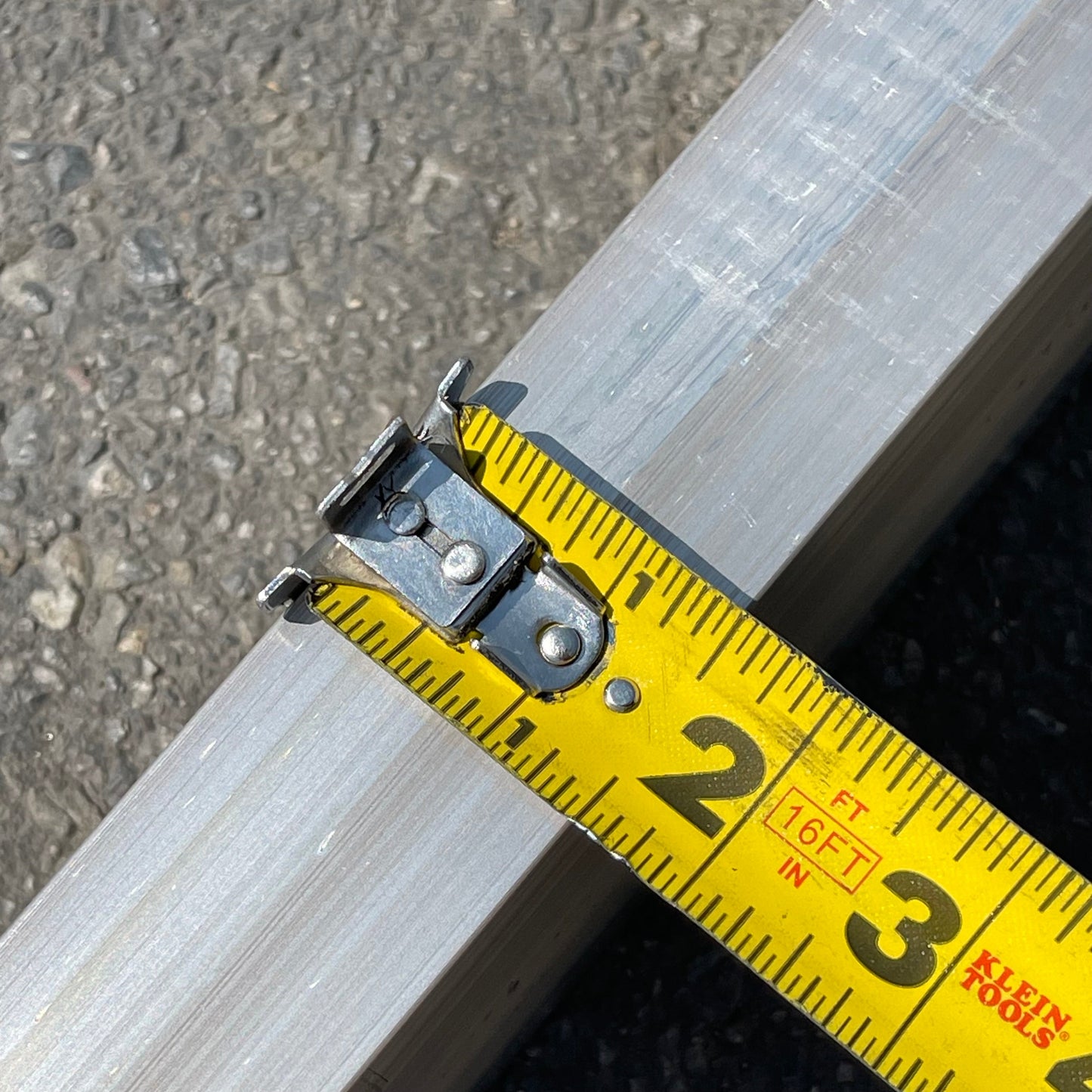 Z@ KRAFT TOOL CO. Magnesium Screed 14ft x 3-1/2” x 1-1/2” CC614 PayWut