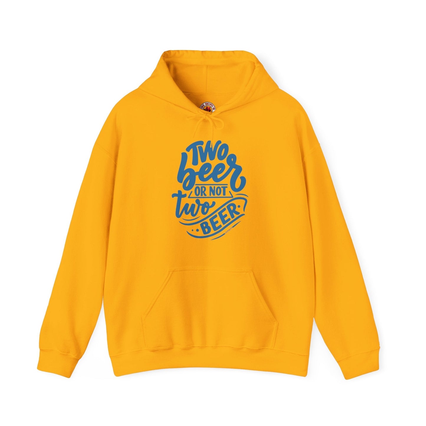 Two Beer or Not Two Beer Hooded Sweatshirt The Devil's Pickle
