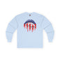 American Flag Lips Long Sleeve Tee The Devil's Pickle