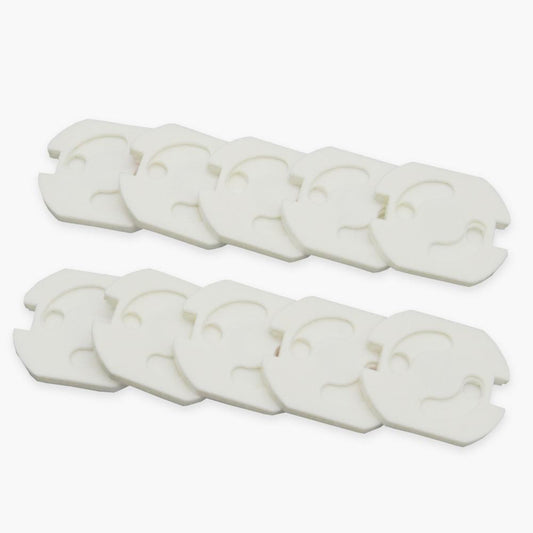 10pcs Children Against Electric Protection Socket Plastic Security Locks