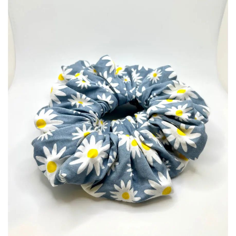 Blue Daisy Scrunchie Enchanted Scrunch