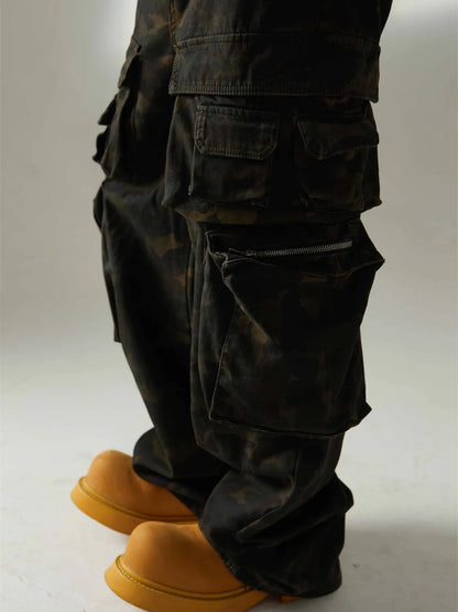 Men's Camouflage Cargo Jeans New Era Fashion LLc