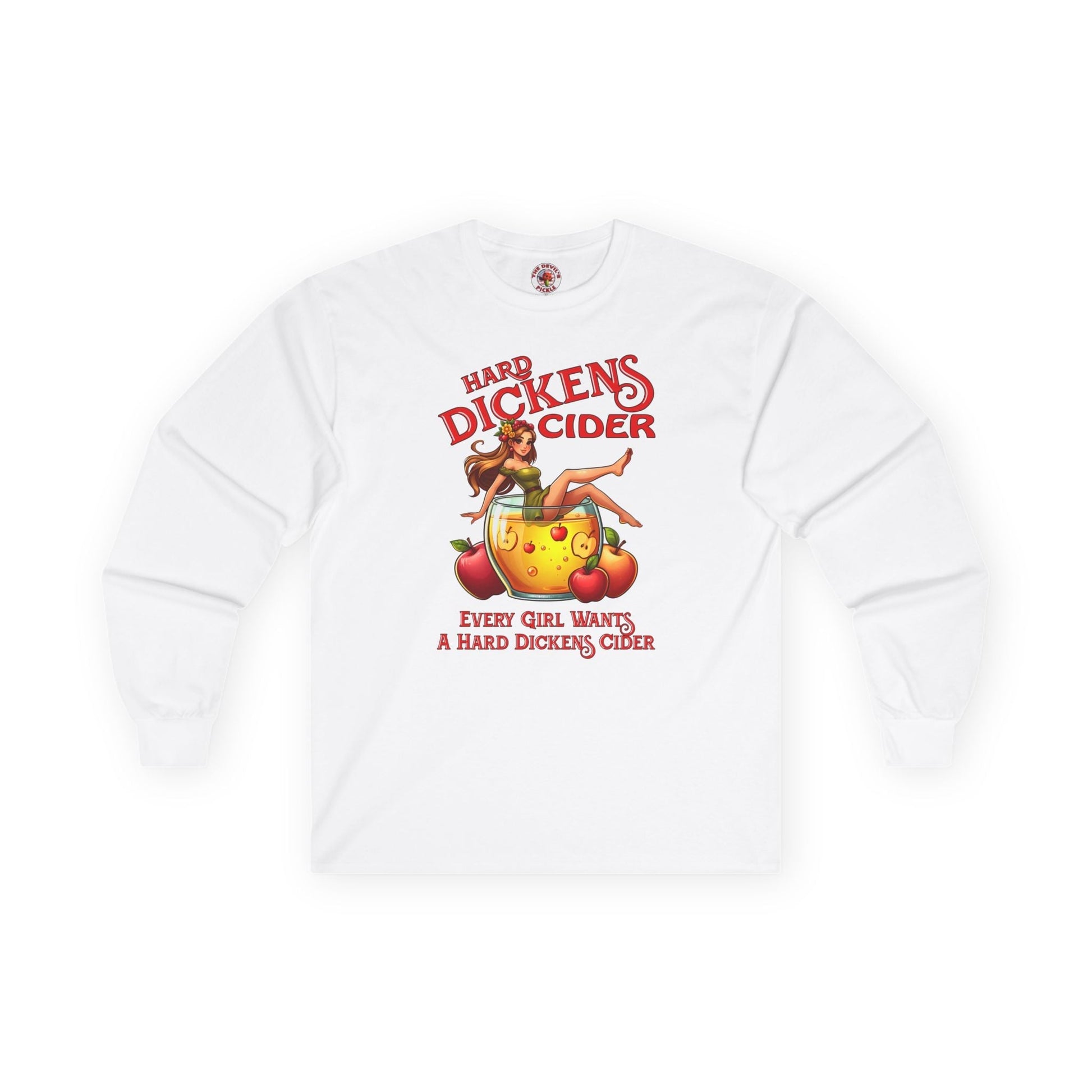 Hard Dickens Cider Long Sleeve Tee The Devil's Pickle
